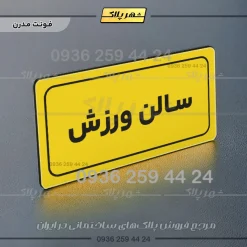 تابلو لیزری سالن ورزش - تصویر 12